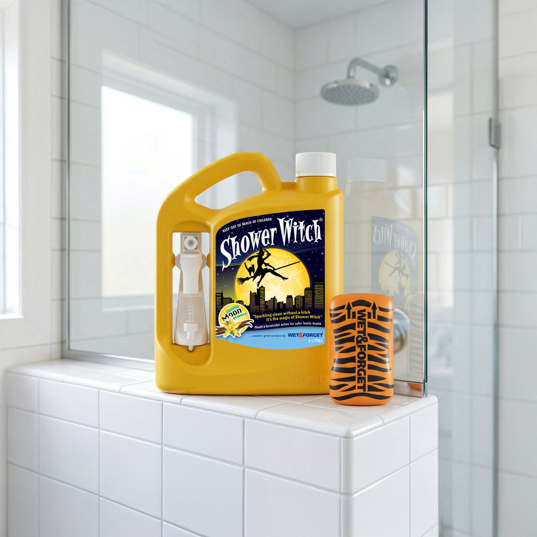 Shower Cleaning Duo  -  The Awesome Twosome!