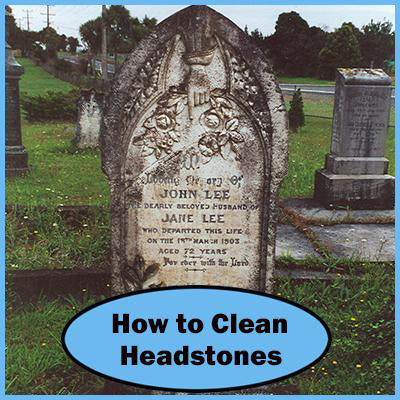 How To Clean Headstones and Graves