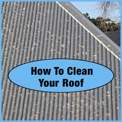 How To Clean Your Roof the Easy Way!