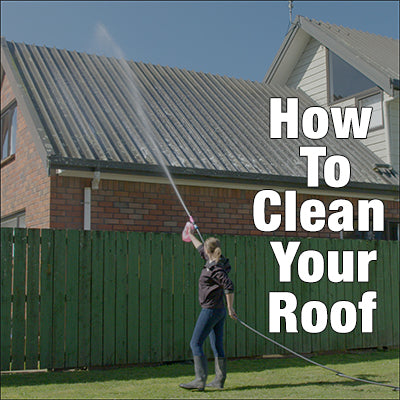Roof Cleaning With Rapid Application