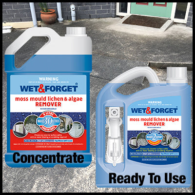 How To Use Wet & Forget. Concentrate or RTU?