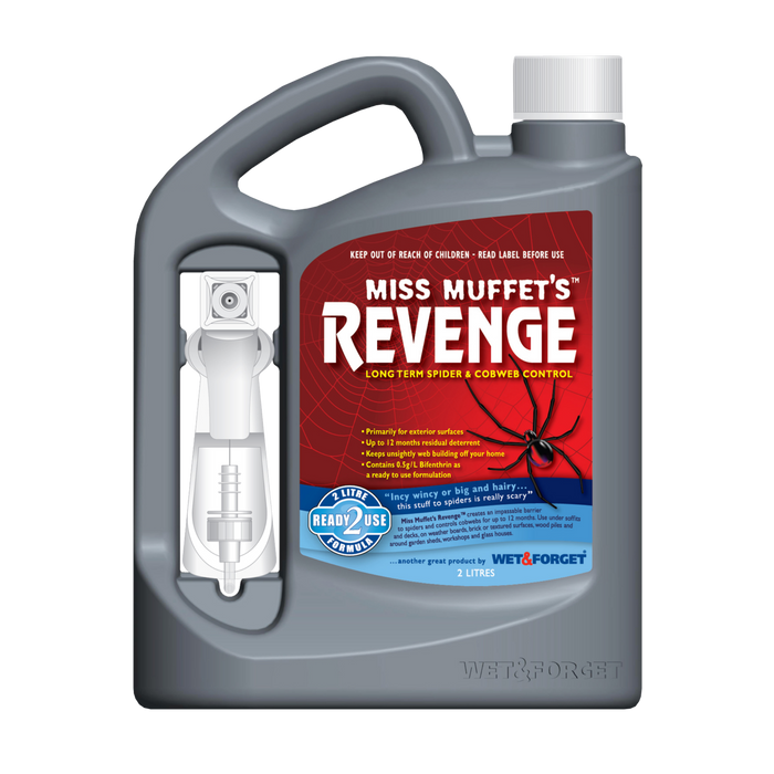Miss Muffet’s Revenge: Spider Control