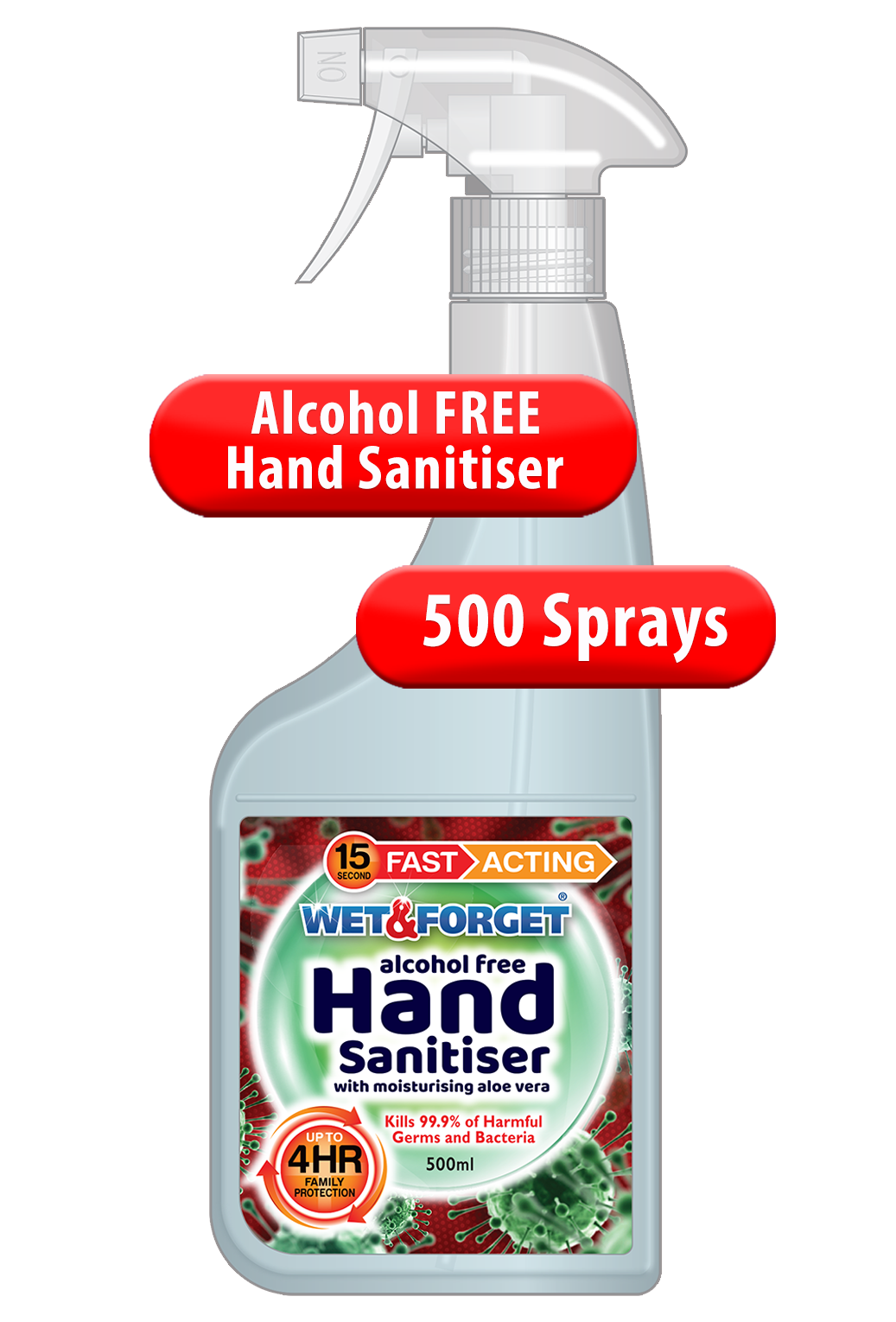 Alcohol-Free Hand Sanitiser Spray