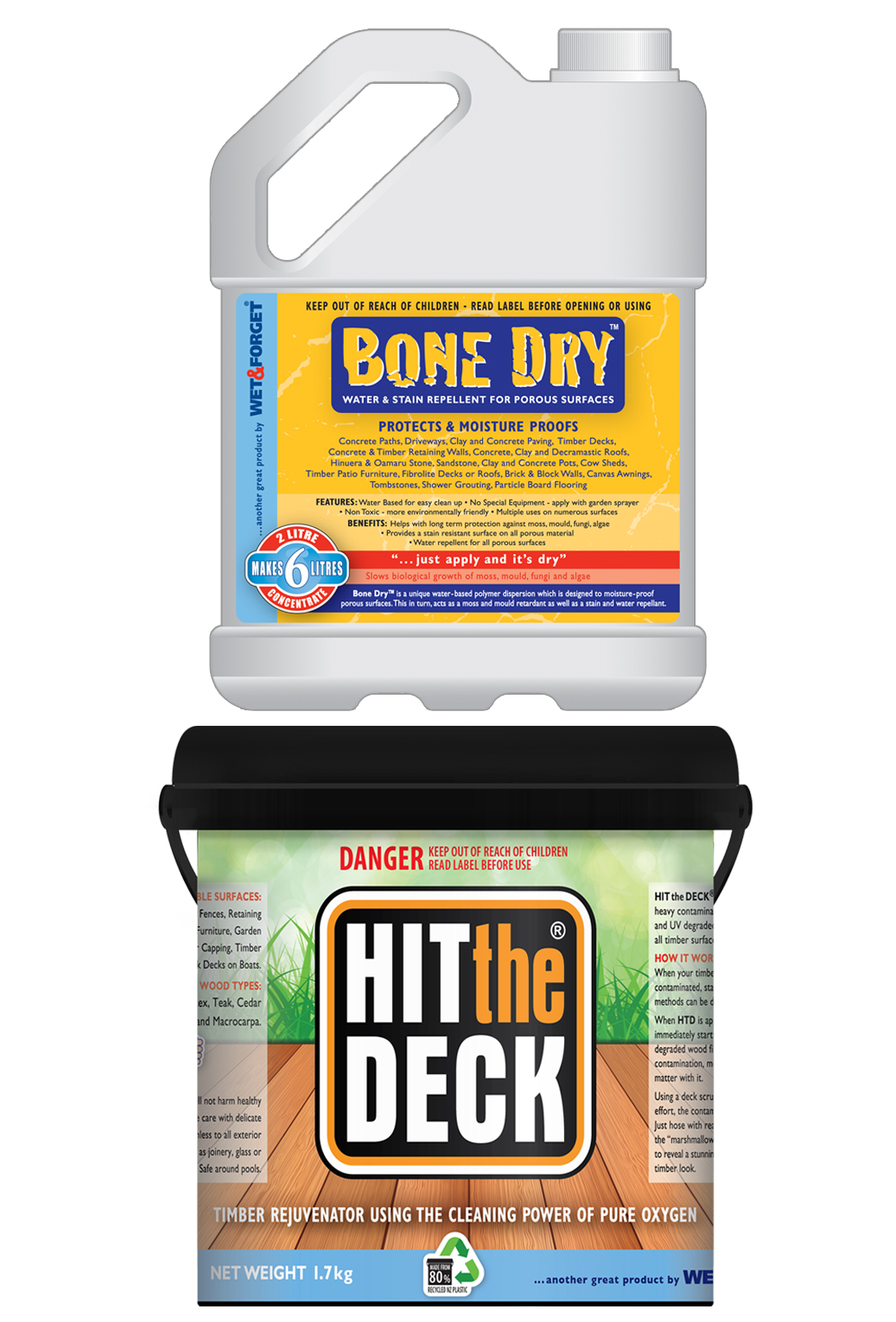 Hit the Deck and Bone Dry Combination