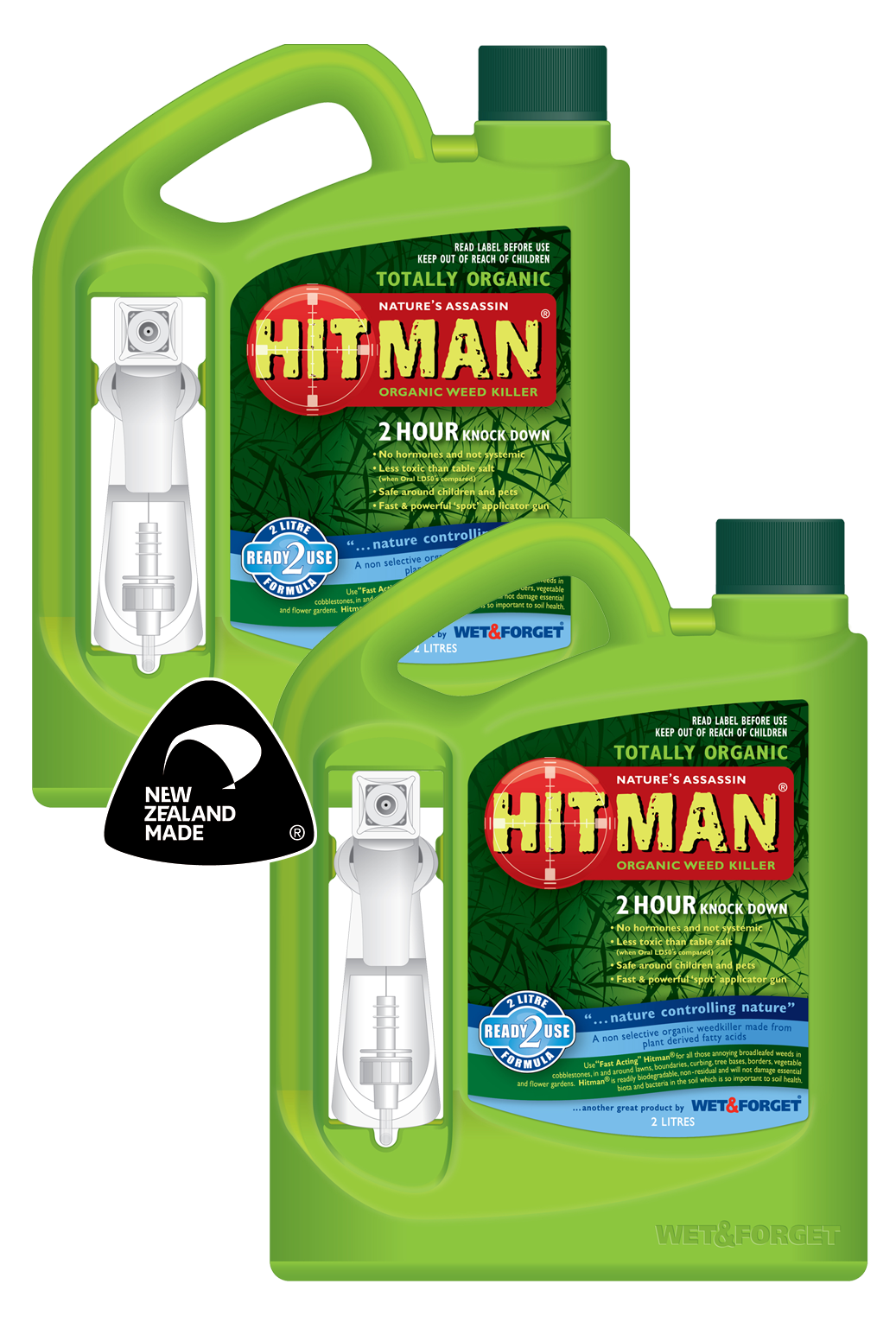 Hitman Weedkiller - Organic Concentrated Weedkiller