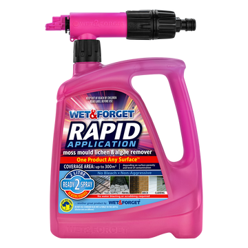 Rapid Application: Moss & Algae Remover