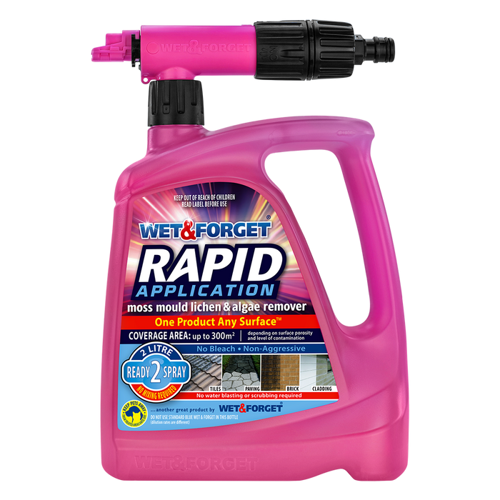 Rapid Application: Moss & Algae Remover