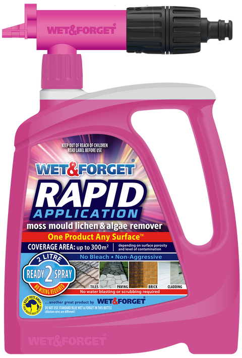 Rapid Application: Moss & Algae Remover