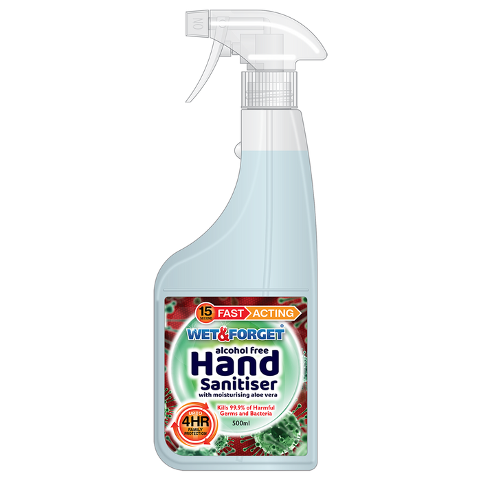 Wet & Forget Hand Sanitiser (500ml)