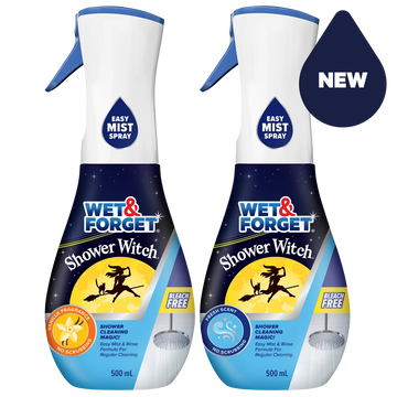 Shower Witch Mist Spray Vanilla Scent + Fresh Scent 500mL pack
