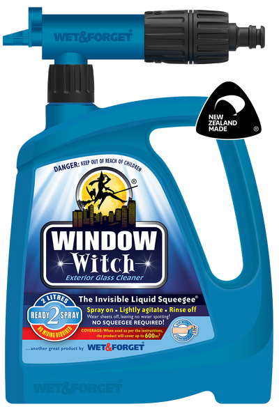 Window Witch: Exterior Glass Cleaner - Refill (1 x 2L)