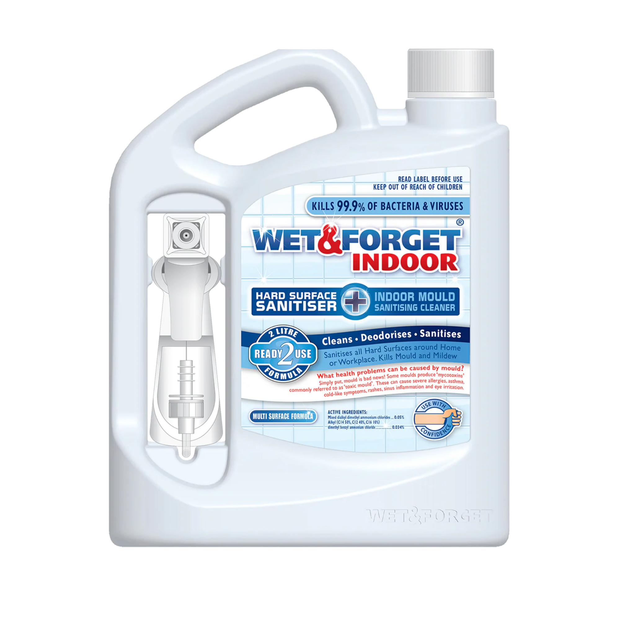Wet & Forget: Indoor Mould Mildew Remover