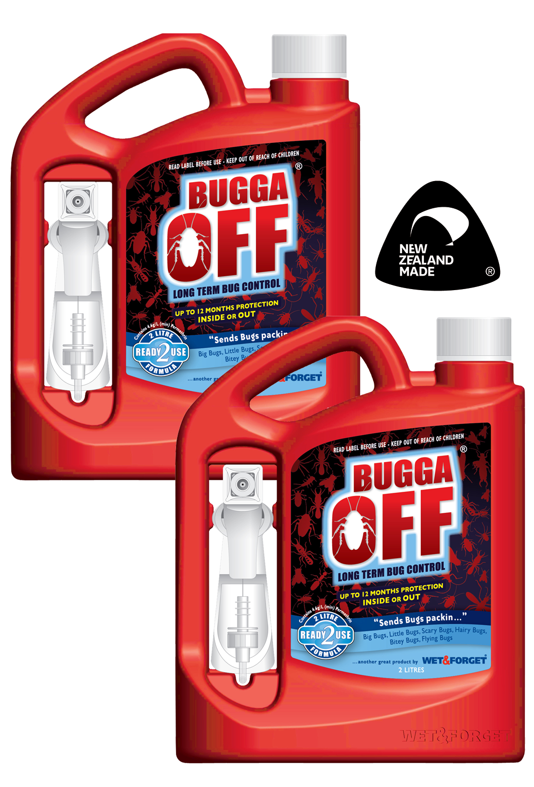 Bugga Off Insect Control Twin Pack