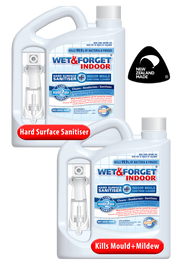 Wet & Forget Indoor-Hard Surface Sanitiser/Mould+Mildew Killer