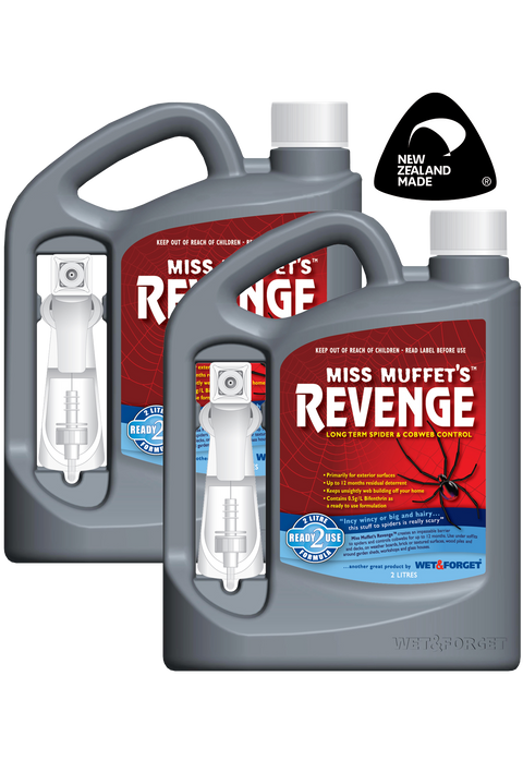 Miss Muffet’s Revenge - Spider & Cobweb Control Twin Pack