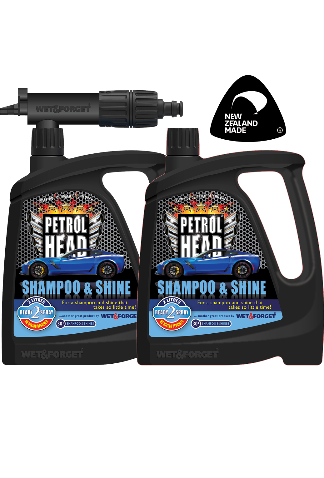 Petrol Head Car Shampoo & Shine Twin Pack