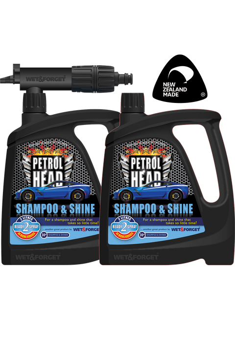 Petrol Head Car Shampoo & Shine Twin Pack