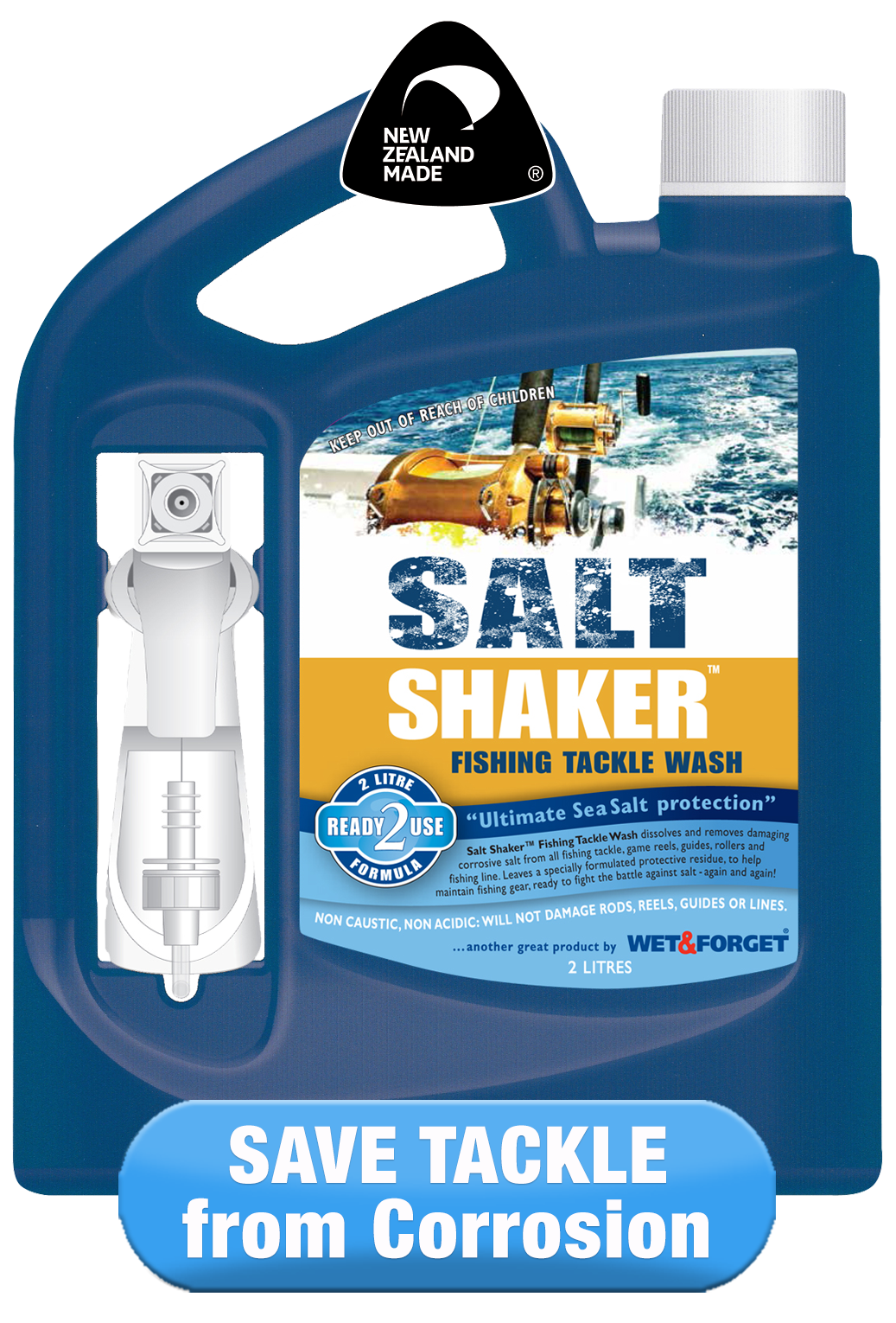 Salt Shaker: Fishing Tackle Wash