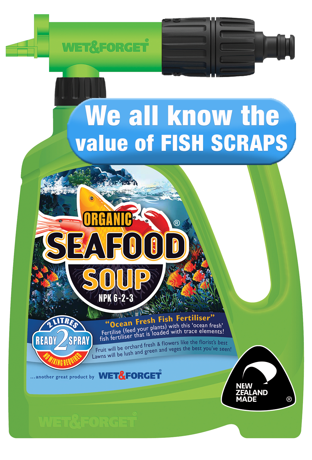 Seafood Soup: Organic Plant Fertiliser