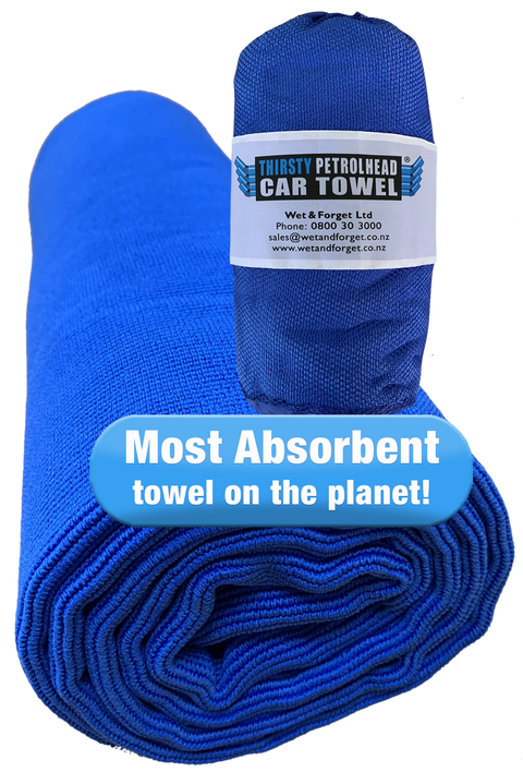 Thirsty 'Petrol Head' Car Towel