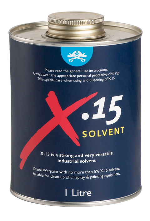 War Paint X.15 Solvent (1L)