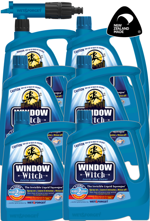 Window Witch Window Cleaner 6 pack