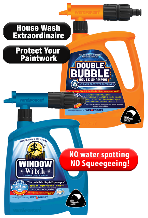 Double Bubble House Wash & Window Witch